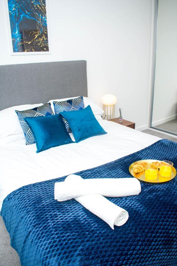 Exoticstay Apartments - Ultra Luxe Top Floor Suite - City Centre Apartment With Cube View - Smart 4K Tv With Ultrafast Wifi & Netflix Birmingham Exterior foto