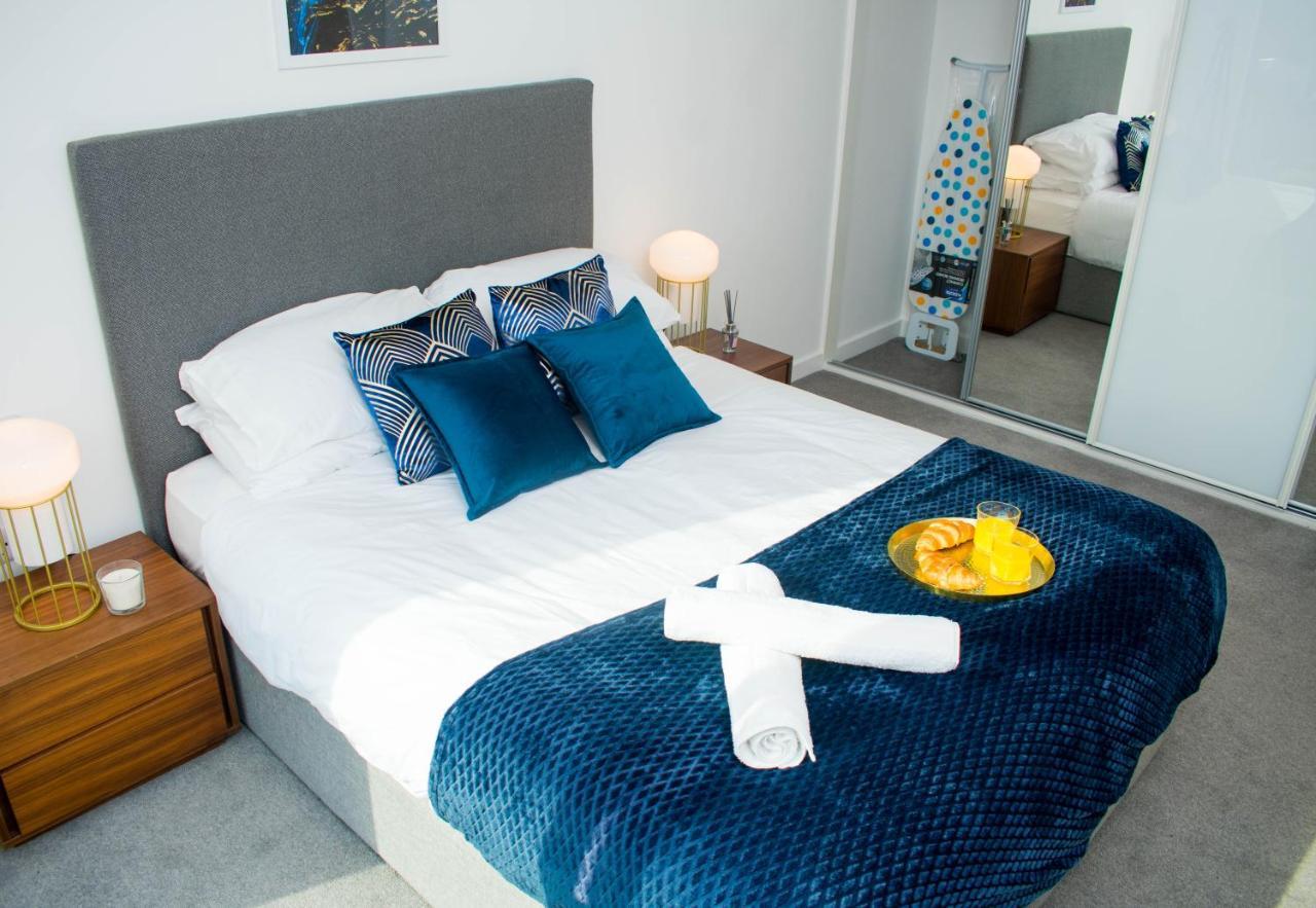 Exoticstay Apartments - Ultra Luxe Top Floor Suite - City Centre Apartment With Cube View - Smart 4K Tv With Ultrafast Wifi & Netflix Birmingham Exterior foto