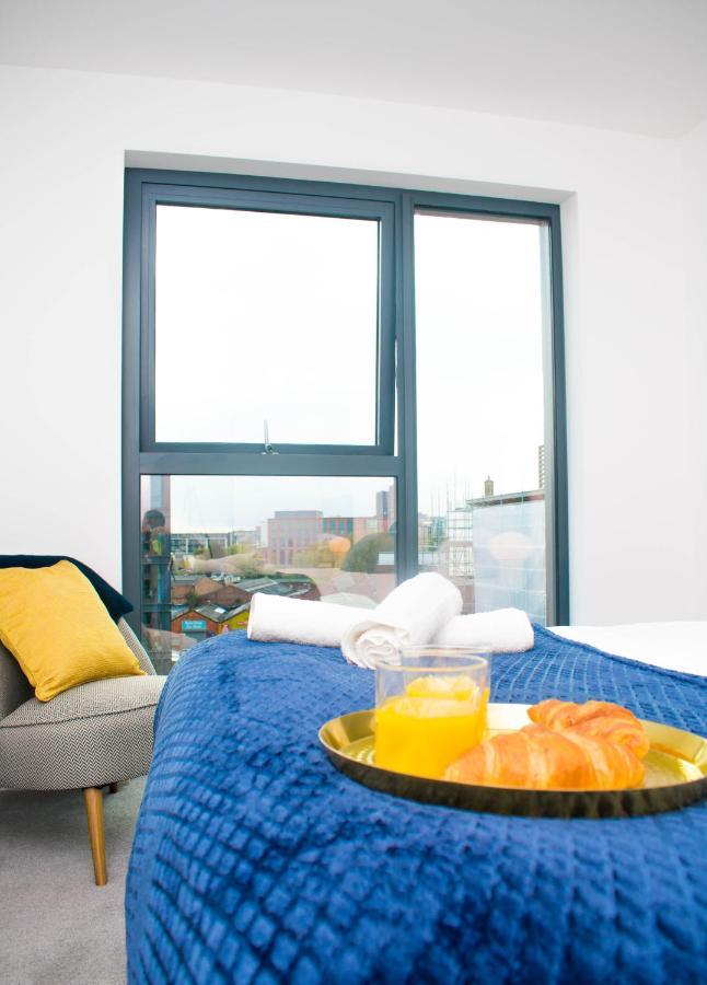 Exoticstay Apartments - Ultra Luxe Top Floor Suite - City Centre Apartment With Cube View - Smart 4K Tv With Ultrafast Wifi & Netflix Birmingham Exterior foto