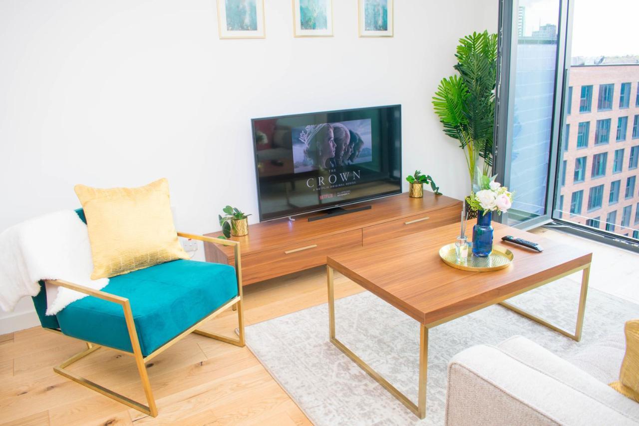 Exoticstay Apartments - Ultra Luxe Top Floor Suite - City Centre Apartment With Cube View - Smart 4K Tv With Ultrafast Wifi & Netflix Birmingham Exterior foto